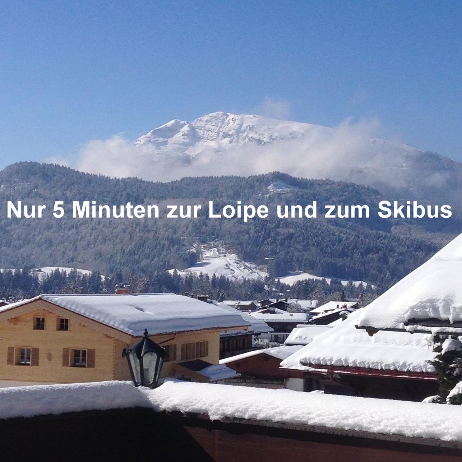 Haus Christl Reit Im Winkl, Kostenloser Parkplatz, 5 Minuten Zum Ortszentrum, Ruhige Lage, Wlan المظهر الخارجي الصورة